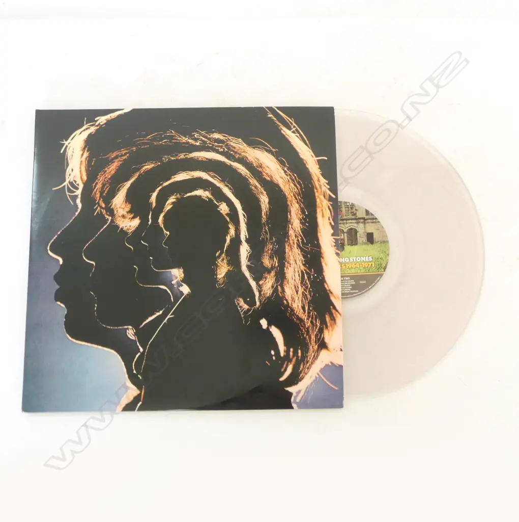 ROLLING STONES 'HOT ROCKS 1964-1971' 2LP CLEAR VINYL  018771966715 Image 1++